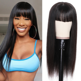 Transparent Brazilian Straight Hair 13*4 Lace Front Wigs