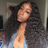 Fake Scalp Kinky Curly 13×6 Lace Front Wigs Virgin Hair
