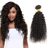 3 Bundles Human Hair Curly Wave Indian Hair
