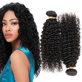 3 Bundles Human Hair Kinky Curly Brazilian Hair