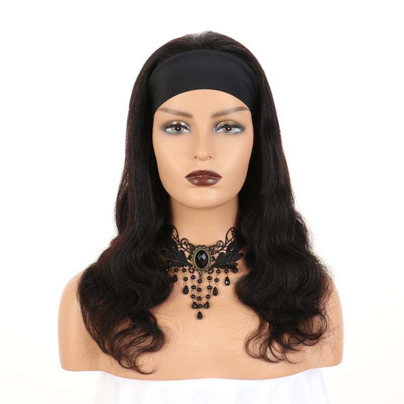 Body Wave Headband Wigs Affordable Half Wig Styles