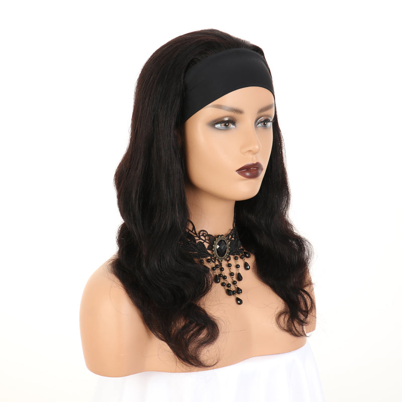 Body Wave Headband Wigs Affordable Half Wig Styles