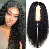 Curly Hair 4×4 Lace Closure Wigs