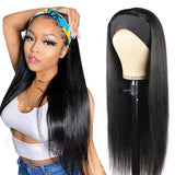 Straight Headband Wigs Affordable Half Wig Styles