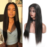 Straight Hair Best 360 Lace Wigs Online 100% Human Hair