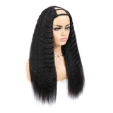 Kinky Straight U Part Wig Brazilian Human Hair Wigs