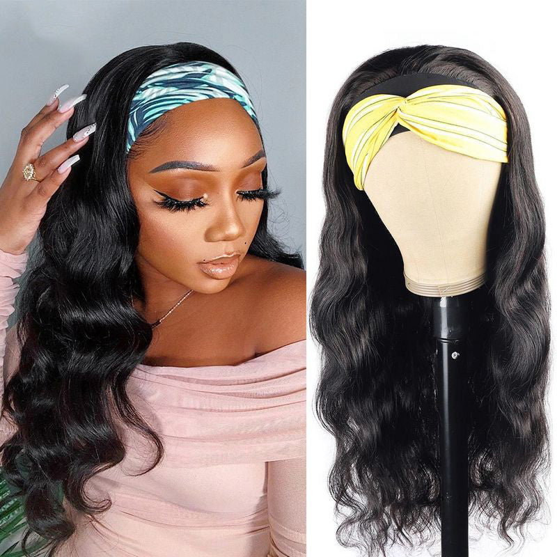 Body Wave Headband Wigs Affordable Half Wig Styles